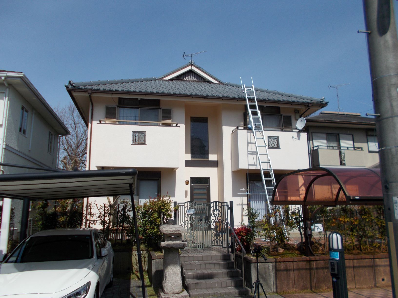 【神戸市北区】外壁塗装と屋根塗装工事　K様邸