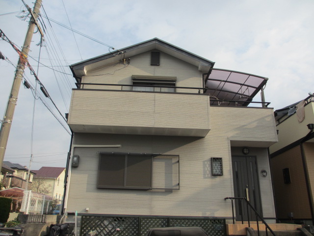 【神戸市北区】外壁塗装と屋根塗装工事　N様邸