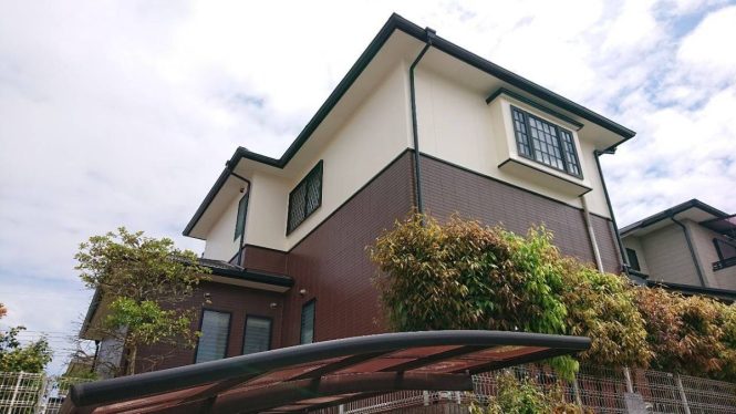 【神戸市北区】外壁塗装と屋根塗装工事　Y様邸