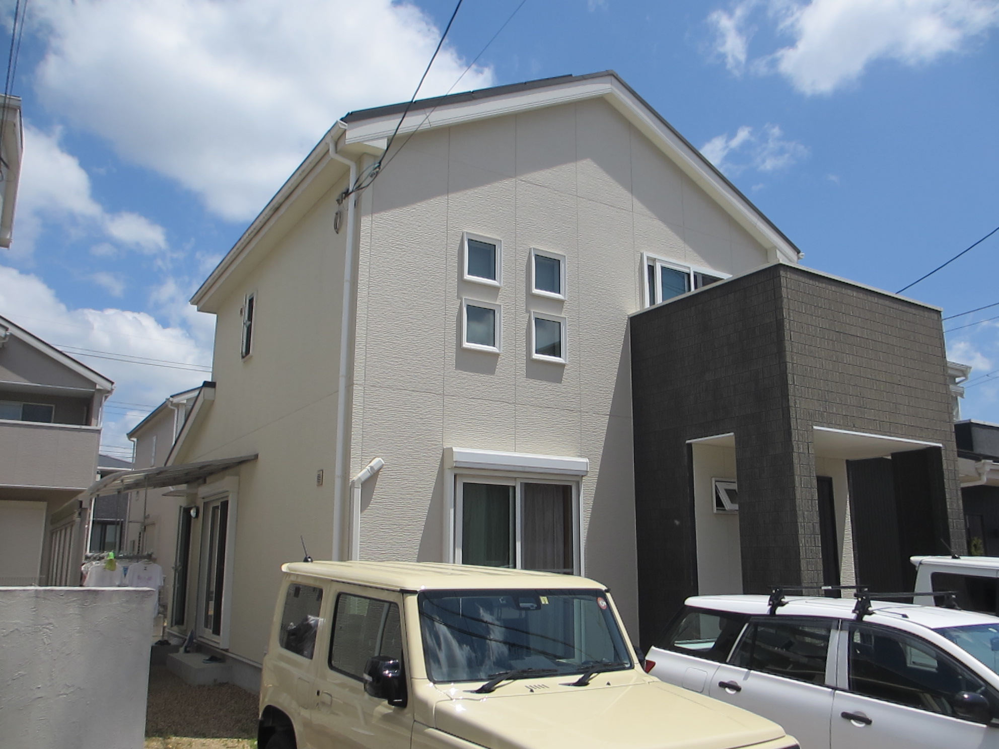 【神戸市北区】外壁塗装と屋根塗装工事　O様邸