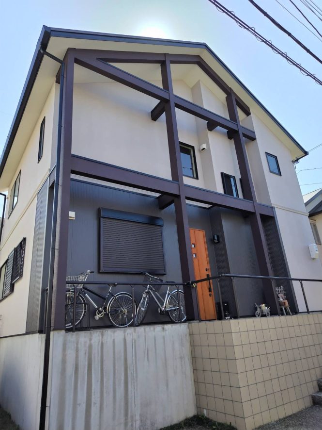 【神戸市北区】外壁塗装と屋根塗装工事　M様邸