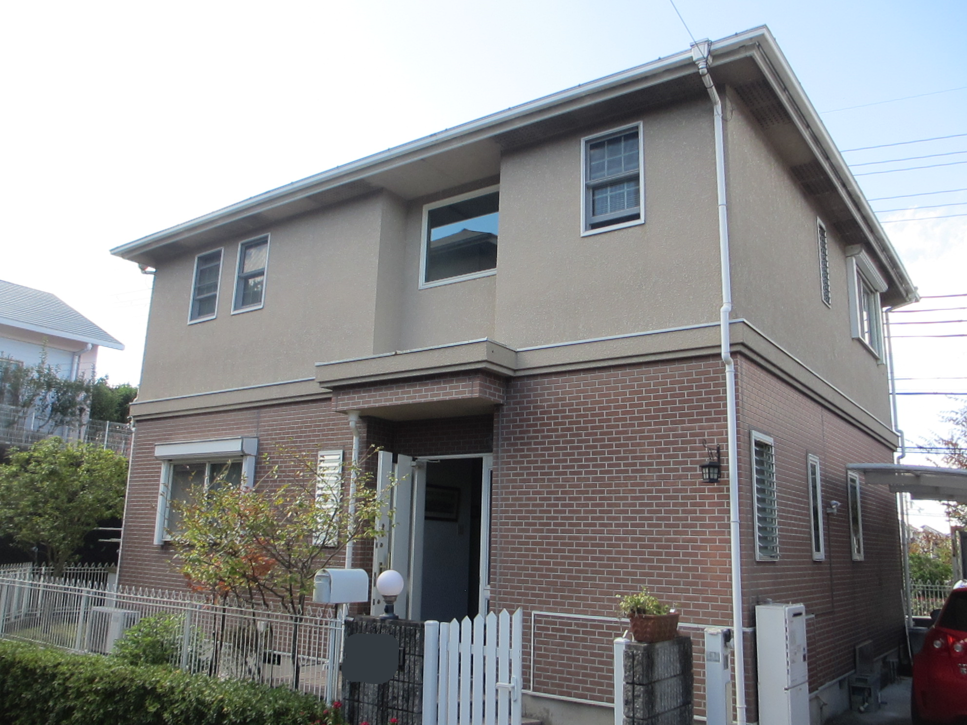 【神戸市北区】外壁塗装と屋根塗装工事　A様邸